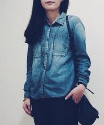 LOWRYS FARM | 牛仔襯衫(シャツ/ブラウス)