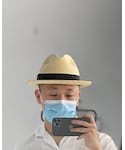 Found MUJIの「帽子(サンバイザー)」