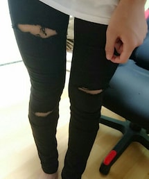 UNIQLO | カッターでカリカリしたやつ(デニムパンツ)