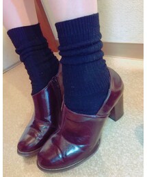 CIAOPANIC | 足の甲の部分の斜めデザインに一目惚れしました〜^o^(ブーティ)