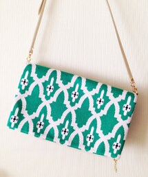 KNIT IS CANVAS! | ショルダークラッチ(ショルダーバッグ)