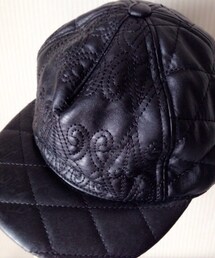 KAWI JAMELE | アラベスク柄レザーCAP(キャップ)