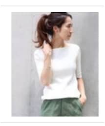 FRAMeWORK | ギャラクシーリブ５分丈プルオーバー(Tシャツ/カットソー)