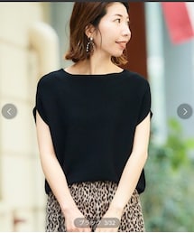 le.coeur blanc | ガーターフレンチニット(ニット/セーター)