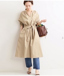 IENA | EMIN&PAUL ドレスコート(ステンカラーコート)