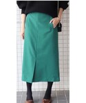SLOBE IENA | ウーリッシュフラノサイドポケットスカート(裙子)