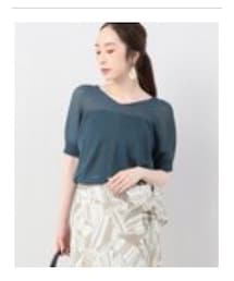 Noble | 麻/C7GテンジクV　プルオーバー(ニット/セーター)