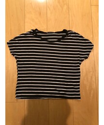 ZARA | ボーダーTシャツ(Tシャツ/カットソー)