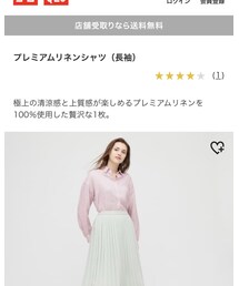 UNIQLO | プレミアムリネンシャツ(シャツ/ブラウス)