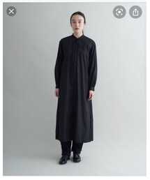 iki | FINXブロード　ボータイシャツOP(ワンピース)