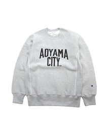 MR.GENTLEMAN | CHAMPION CREW-NECK SWEAT AOYAMA CITY PRINT(スウェット)