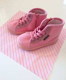 Ampersand | ピンクハイカットシューズ(スニーカー)