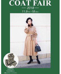 🧥COAT FAIR♥️ | ¥18,000(税抜)以上お買上げでノベルティプレゼント🎁(その他)