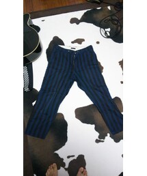 HARE | ストライプアンクルパンツ(その他パンツ)