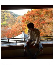 紅葉とオレ🎵もしくはオレと紅葉🎵(笑) | その他