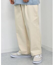 kutir | ワイドストレートチノパン(その他パンツ)