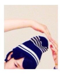 GU | GUの紺ニット帽(ニットキャップ/ビーニー)