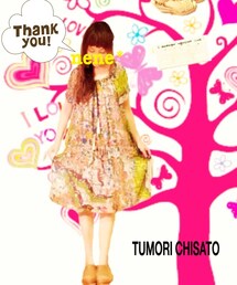TSUMORI CHISATO | TSUMORI CHISATO 
花花キノコ  シルクワンピース(ワンピース)
