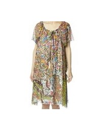 TSUMORI CHISATO | ツモリチサト 花キノコ シルクワンピース(ワンピース)