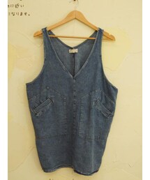 *cawaii×French*  パリから飛び立つカジュアルバルーンなジレワンピース(ワンピース)