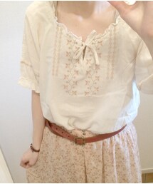 SM2 | 刺繍ブラウス(シャツ/ブラウス)