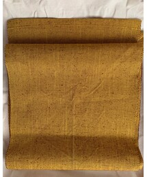 いちご堂 | マスタードイエローの名古屋帯。黄色好きじゃないのであまひ持ってないけど、万能色と聞き。(ベルト)