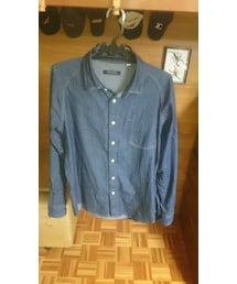 modem desing | デニムシャツ(シャツ/ブラウス)