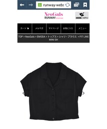 EMODA | FIT LINE MINI SH(シャツ/ブラウス)