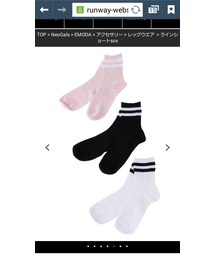EMODA | ラインショートsox(ソックス/靴下)