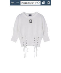 PAMEO POSE | EYE OF MEDUSA KNIT TOP(ニット/セーター)