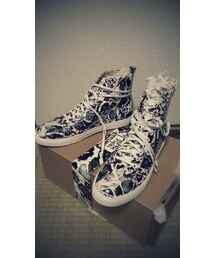 ANNTIAN | anntian×triple major leather printed sneaker (スニーカー)