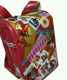 ベッタベタに貼ってやりました | バックパック/リュック