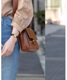 Honeys | 【プチプラのあやコラボ】 ベルト付きショルダーバッグ(ショルダーバッグ)