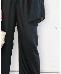 UNIQLO | ドレープストレートパンツ -1500円(税別)(その他パンツ)