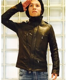 AZ by junhashimoto | ライダースジャケット