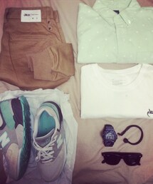 New blance 1500 薄荷綠

Aes 白

Ray Ban 黑

Stussy 薄荷綠

G-shock & Maharishi  &.      BV
(その他パンツ)