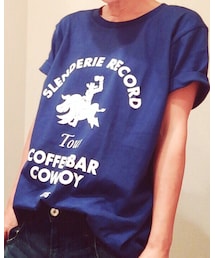 Takashi Fujii | COFFEE BAR COWBOY ツアーTシャツ(Tシャツ/カットソー)