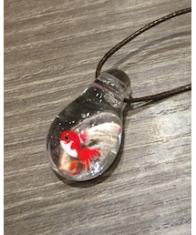 no brand | 金魚の水滴ネックレス(ネックレス)