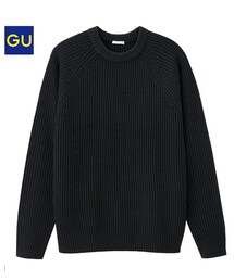 GU | アゼクルーネックセーター(ニット/セーター)