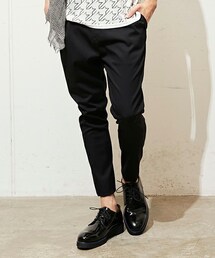 DIET BUTCHER | 2tuck tapered pants(スラックス)