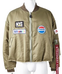 doublet | CUT OFF OVERSIZED BOMBER JACKET (MA-1)