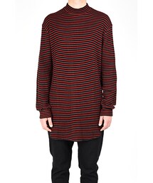 LAD MUSICIAN | HIGH NECK BIG T-SHIRT (Tシャツ/カットソー)