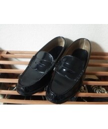 no brand | ブラックのコインローファー(ブーツ)