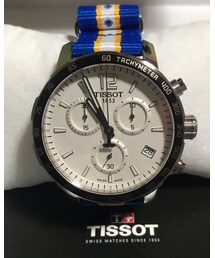 TISSOT | NBAのウォーリアーズとのコラボ(アナログ腕時計)