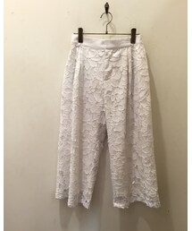 Paradise Picnic | デニムフラワー ボンディングレースPT(その他パンツ)