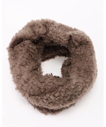 ehka sopo | プードルボアスヌード モカ(ストール/ショール)