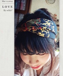 スカーフ(ヘアバンド)