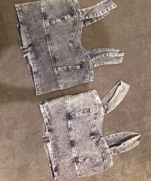 デニムビスチェ
(チューブトップ)