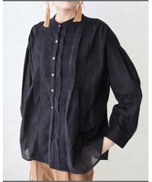 k.growth | アンティーク調インドコットンブラウス(シャツ/ブラウス)