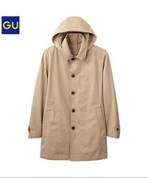 GU | ステンカラーコート
